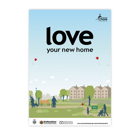 Front page of Love Your New Home Booklet
