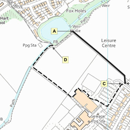 footpath upgrade map