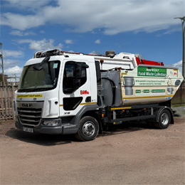 Food waste vehicle